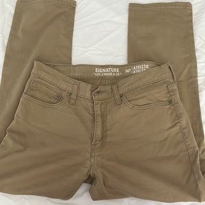 Mens signature Levi Strauss stretch jeans